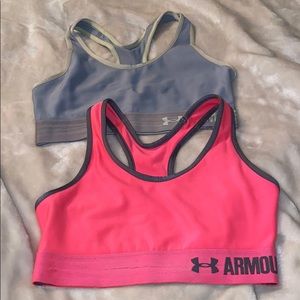 2 Under Armour Sports Bras